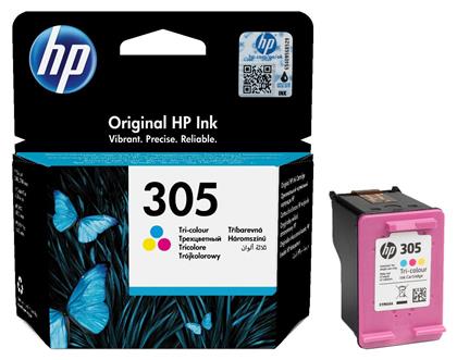 HP 305 Γνήσιο Μελάνι Εκτυπωτή InkJet Πολλαπλό (Color) (3YM60AE)