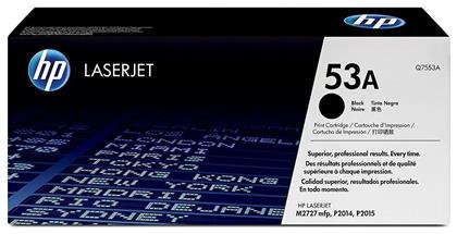 HP 53A Toner Laser Εκτυπωτή Μαύρο 3000 Σελίδων (Q7553A)