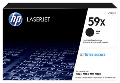 HP 59X Γνήσιο Toner Laser Εκτυπωτή Μαύρο High Yield 10000 Σελίδων (CF259X)