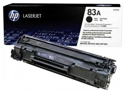 HP 83A Γνήσιο Toner Laser Εκτυπωτή Μαύρο 1500 Σελίδων (CF283A)