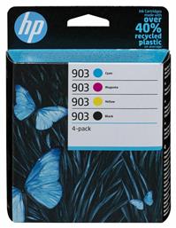 HP 903 Γνήσιο Πακέτο 4 Μελανιών Εκτυπωτή InkJet