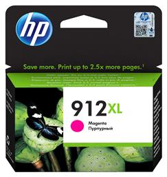 HP 912XL Γνήσιο Μελάνι Εκτυπωτή InkJet Ματζέντα (3YL82AE)