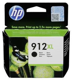 HP 912XL Γνήσιο Μελάνι Εκτυπωτή InkJet Μαύρο (3YL84AE)