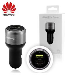 Huawei Φορτιστής Αυτοκινήτου Γκρι AP31 Συνολικής Έντασης 2A Γρήγορης Φόρτισης με Θύρες: 2xUSB