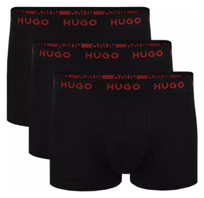 Hugo Boss Ανδρικά Μποξεράκια 3Pack Μαύρα από το Silenzio