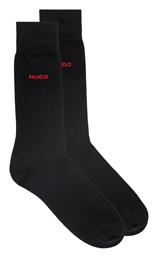 Hugo Boss Ανδρικές Μονόχρωμες Κάλτσες 2Pack