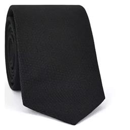 Hugo Boss Ανδρική Γραβάτα Μεταξωτή σε Μαύρο Χρώμα