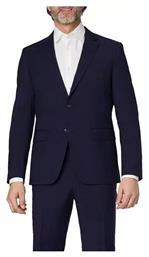 Hugo Boss Ανδρικό Κοστούμι με Στενή Εφαρμογή Ανοιχτό Μπλε