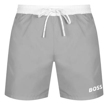 Hugo Boss Ανδρικό Μαγιό Βερμούδα Γκρι