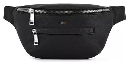 Hugo Boss Ανδρικό Τσαντάκι Μέσης Μαύρο
