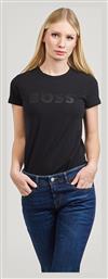 Hugo Boss Γυναικείο Αθλητικό T-shirt Μαύρο