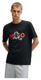 Hugo Boss T-shirt Μαύρο