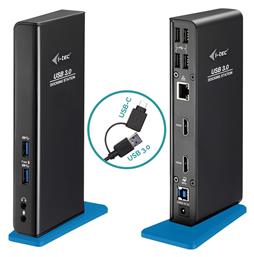 i-tec USB-C / Thunderbolt 3 Docking Station με HDMI Ethernet (U3DUALHDMIDOCK) από το Public