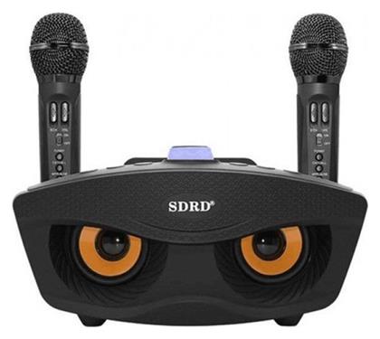 Ηχείο Karaoke με Ασύρματα Μικρόφωνα και Εφέ Φωτισμού SD-306