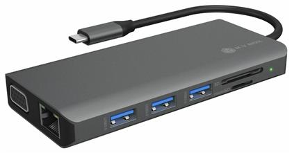 Icy Box USB-C Docking Station με HDMI 4K PD Ethernet (IB-DK4070-CPD)