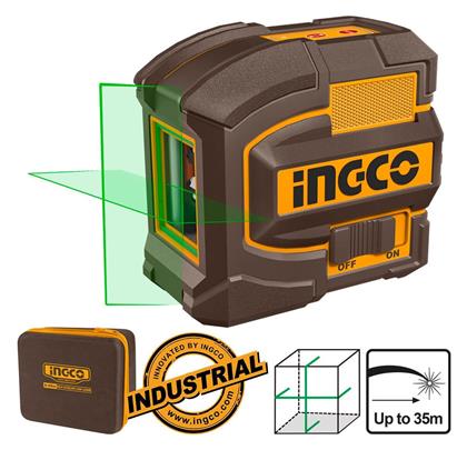 Ingco Γραμμικό Αλφάδι Laser 1.5V 35m