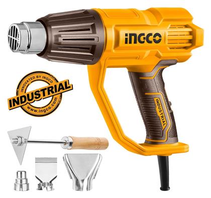 Ingco HG200078 Πιστόλι Θερμού Αέρα 2000W με Ρύθμιση έως 450°C