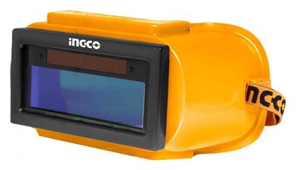 Ingco Ηλεκτρονικά Γυαλιά Ηλεκτροκόλλησης Οπτικού Πεδίου 95x31mm Πορτοκαλί