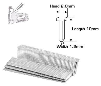 Ingco STS0310 Καρφιά 10mm 1000τμχ