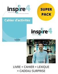 Inspire 4 Super Pack Livre Cahier Lexique Cadeau Surprise από το Public