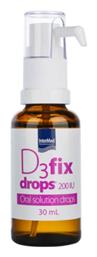 InterMed D3 Fix Drops Βιταμίνη 30ml