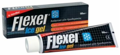 InterMed Flexel Ice Gel Γέλη Κρυοθεραπείας 100ml