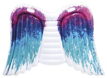 Intex Angel Wings Mat Φουσκωτό Στρώμα Θαλάσσης Φτερά Αγγέλου με Χειρολαβές 251εκ.