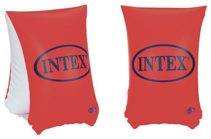 Intex Deluxe Large Μπρατσάκια Κολύμβησης για 6-12 ετών 30x15εκ. Πορτοκαλί