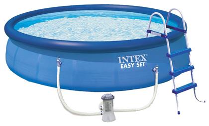 Intex Easy Set Πισίνα PVC Φουσκωτή με Αντλία Φίλτρου 457x107x107εκ. από το Esmarket