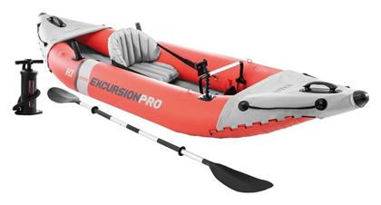 Intex Excursion Pro 68303 Φουσκωτό Kayak Θαλάσσης 1 Ατόμου Κόκκινο από το Public