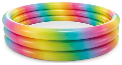 Intex Rainbow Ombre Παιδική Πισίνα Φουσκωτή 168x168x41εκ. από το Esmarket