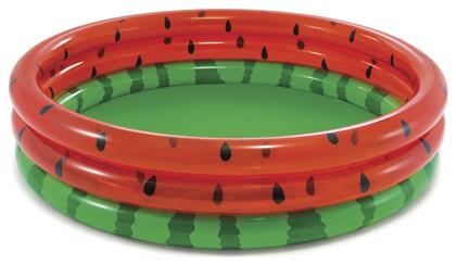 Intex Watermelon Παιδική Στρογγυλή Πισίνα Φουσκωτή 168x38εκ. Κόκκινη