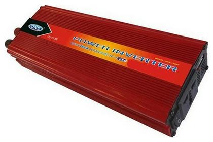 Inverter Αυτοκινήτου Καθαρού Ημιτόνου 3000W για Μετατροπή 24V DC σε 220V AC