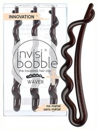 Invisibobble Διακοσμητικά Τσιμπιδάκια Μαλλιών Καφέ Waver+ Pretty Dark 3τμχ από το Pharm24