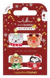 Invisibobble Σετ Παιδικά Κοκαλάκια με Κλιπ 4τμχ