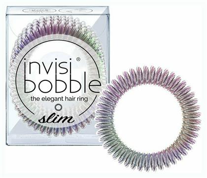 Invisibobble Slim 3τμχ Σπιράλ Λαστιχάκια Ροζ 3τμχ