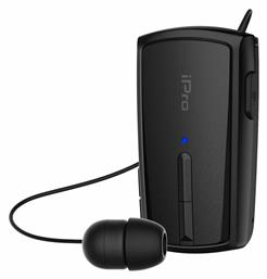 iPro RH120 In-ear Bluetooth Handsfree Ακουστικό Πέτου Μαύρο από το e-shop