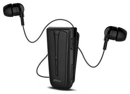 iPro RH219s In-ear Bluetooth Handsfree Ακουστικά Μαύρα από το Uniqueshop