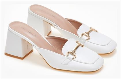 Issue Fashion Mules με Χοντρό Τακούνι σε Χρώμα