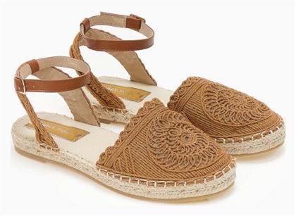 Issue Fashion Πλεκτές Γυναικείες Εσπαντρίγιες σε Ταμπά Χρώμα