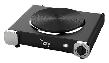 Izzy IZ-1202 Επιτραπέζια Εστία Εμαγιέ Μονή Μαύρη