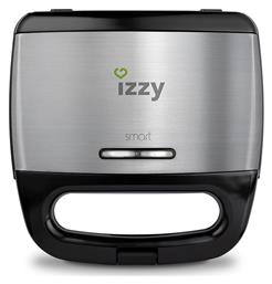 Izzy Smart K-77 Τοστιέρα για 2 Τοστ 800W Inox