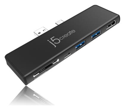 J5create ULTRADRIVEMINIDOCK for Surface Pro 7 USB-A / USB-C Docking Station με HDMI 4K PD από το Public