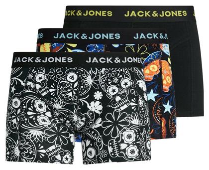 Jack & Jones Ανδρικά Μποξεράκια Πολύχρωμα 3Pack