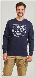 Jack & Jones Ανδρική Μπλούζα Μακρυμάνικη Navy Blazer