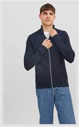 Jack & Jones Ανδρική Ζακέτα Πλεκτή με Φερμουάρ Navy Blazer