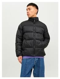Jack & Jones Ανδρικό Χειμωνιάτικο Μπουφάν Puffer Μαύρο