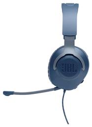 JBL Quantum 100 Over Ear Gaming Headset με σύνδεση 3.5mm Μπλε από το Public