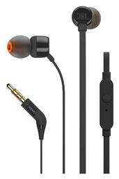 JBL Tune 160 In-ear Handsfree με Βύσμα 3.5mm Μαύρο