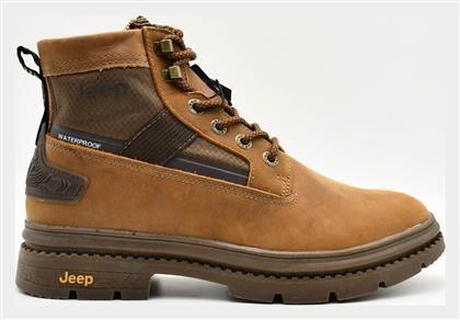 Jeep Footwear Μποτάκια Casual Καφέ JM42191A-030